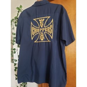 West Coast Choppers Jesse James Workwear Button Up 